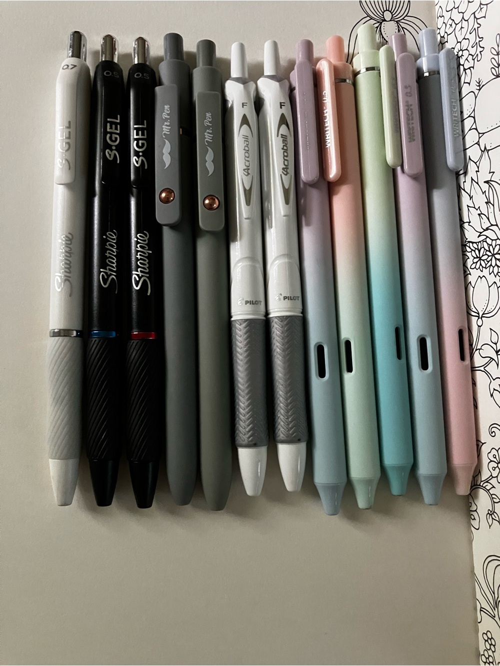 Lot of pen’s